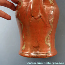 Load image into Gallery viewer, WELSH STUDIO POTTERY. Large Red Glazed Stoneware Jug by Terry Bell Hughes (b. 1937). 11 3/4 inches
