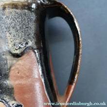 Load image into Gallery viewer, WELSH STUDIO POTTERY. Large Stoneware Jug with Dripping Glaze Decoration by Terry Bell Hughes (b. 1937)
