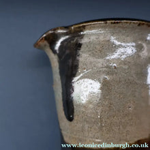Load image into Gallery viewer, WELSH STUDIO POTTERY. Large Stoneware Jug with Dripping Glaze Decoration by Terry Bell Hughes (b. 1937)
