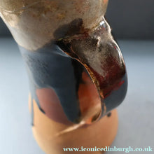 Load image into Gallery viewer, WELSH STUDIO POTTERY. Large Stoneware Jug with Dripping Glaze Decoration by Terry Bell Hughes (b. 1937)
