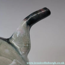 Load image into Gallery viewer, WELSH STUDIO POTTERY. Quirky 1970s Stoneware Teapot with Applied Elephant Decorations by Terry Bell Hughes (b. 1937)

