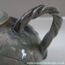 Load image into Gallery viewer, WELSH STUDIO POTTERY. Quirky 1970s Stoneware Teapot with Applied Elephant Decorations by Terry Bell Hughes (b. 1937)
