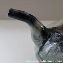 Load image into Gallery viewer, WELSH STUDIO POTTERY. Quirky 1970s Stoneware Teapot with Applied Elephant Decorations by Terry Bell Hughes (b. 1937)
