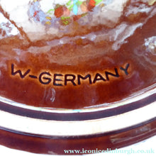 Load image into Gallery viewer, WEST GERMAN SCHEURICH Large Shallow Bowl with Fat Lava Glaze to Exterior. Model 342-28
