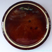 Load image into Gallery viewer, WEST GERMAN SCHEURICH Large Shallow Bowl with Fat Lava Glaze to Exterior. Model 342-28
