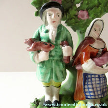 Load image into Gallery viewer, Antique Staffordshire Figurine: The Tithe Pig Pearlware
