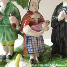 Load image into Gallery viewer, Antique Staffordshire Figurine: The Tithe Pig Pearlware
