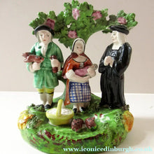 Load image into Gallery viewer, Antique Staffordshire Figurine: The Tithe Pig Pearlware
