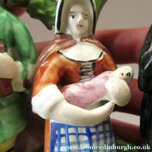 Load image into Gallery viewer, Antique Staffordshire Figurine: The Tithe Pig Pearlware
