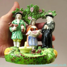 Load image into Gallery viewer, Antique Staffordshire Figurine: The Tithe Pig Pearlware
