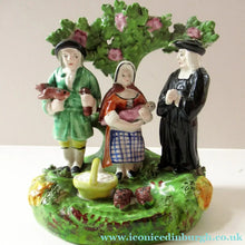 Load image into Gallery viewer, Antique Staffordshire Figurine: The Tithe Pig Pearlware
