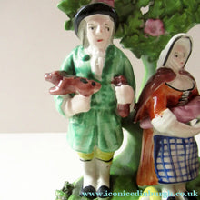 Load image into Gallery viewer, Antique Staffordshire Figurine: The Tithe Pig Pearlware
