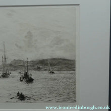 Load image into Gallery viewer, ORIGINAL ETCHING: William Lionel Wyllie (1851 – 1931)  THE OBAN REGATTA. Pencil Signed (1921)
