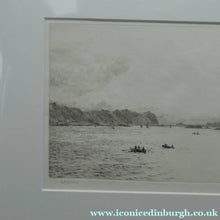 Load image into Gallery viewer, ORIGINAL ETCHING: William Lionel Wyllie (1851 – 1931)  THE OBAN REGATTA. Pencil Signed (1921)
