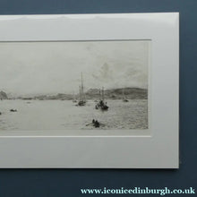 Load image into Gallery viewer, ORIGINAL ETCHING: William Lionel Wyllie (1851 – 1931)  THE OBAN REGATTA. Pencil Signed (1921)
