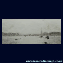 Load image into Gallery viewer, ORIGINAL ETCHING: William Lionel Wyllie (1851 – 1931)  THE OBAN REGATTA. Pencil Signed (1921)
