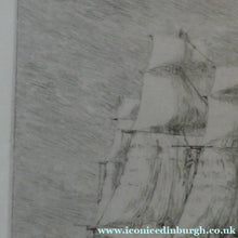 Load image into Gallery viewer, ORIGINAL ETCHING: William Lionel Wyllie (1851 – 1931) Battle of Trafalgar; c 1920
