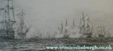 Load image into Gallery viewer, ORIGINAL ETCHING: William Lionel Wyllie (1851 – 1931) Battle of Trafalgar; c 1920
