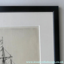 Load image into Gallery viewer, William Lionel Wyllie (1851 – 1931) HMS Victory in Portsmouth Dockyard. Pencil Signed Etching

