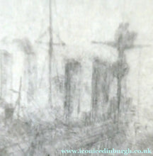 Load image into Gallery viewer, William Lionel Wyllie (1851 – 1931) HMS Victory in Portsmouth Dockyard. Pencil Signed Etching
