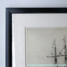 Load image into Gallery viewer, William Lionel Wyllie (1851 – 1931) HMS Victory in Portsmouth Dockyard. Pencil Signed Etching
