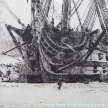 Load image into Gallery viewer, William Wyllie HMS Victory Portsmouth Signed Drypoint Etching
