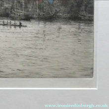 Load image into Gallery viewer, ORIGINAL ETCHING: William Lionel Wyllie (1851 – 1931) NEWCASTLE-UPON-TYNE Pencil Signed
