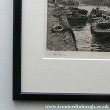 Load image into Gallery viewer, ORIGINAL ETCHING: William Lionel Wyllie (1851 – 1931) NEWCASTLE-UPON-TYNE Pencil Signed
