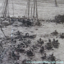 Load image into Gallery viewer, 1913 Drypoint Etching by Wyllie Bay of Naples Pencil Signed
