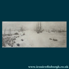 Load image into Gallery viewer, ORIGINAL ETCHING William Lionel Wyllie (1851 - 1931). THE BAY OF NAPLES. Pencil signed
