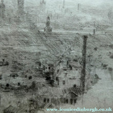 Load image into Gallery viewer, ORIGINAL ETCHING: William Lionel Wyllie (1851 – 1931)  THE CITY OF LONDON with St Paul's in the Distance

