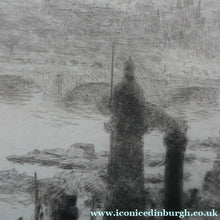 Load image into Gallery viewer, ORIGINAL ETCHING: William Lionel Wyllie (1851 – 1931)  THE CITY OF LONDON with St Paul's in the Distance
