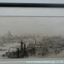 Load image into Gallery viewer, ORIGINAL ETCHING: William Lionel Wyllie (1851 – 1931)  THE CITY OF LONDON with St Paul's in the Distance
