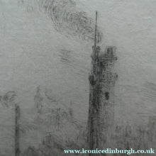 Load image into Gallery viewer, ORIGINAL ETCHING: William Lionel Wyllie (1851 – 1931)  IMAGINARY W.L. BRIDGE with St Paul's in the Distance
