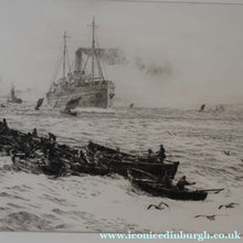 Load image into Gallery viewer, ORIGINAL ETCHING: William Lionel Wyllie (1851 – 1931) TYNEMOUTH. Pencil Signed
