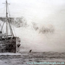 Load image into Gallery viewer, ORIGINAL ETCHING: William Lionel Wyllie (1851 – 1931) TYNEMOUTH. Pencil Signed
