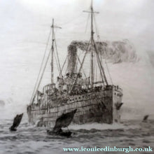 Load image into Gallery viewer, ORIGINAL ETCHING: William Lionel Wyllie (1851 – 1931) TYNEMOUTH. Pencil Signed
