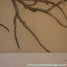 Load image into Gallery viewer, Pretty 1930s ORIGINAL Colour Etching of LIttle Birds on a Branch by Winifred Austen (1876 - 1964).  Pencil Signed
