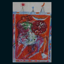 Load image into Gallery viewer, SCOTTISH ART: Collector's Item ROBIN PHILIPSON Vintage Lithograph Christmas Card
