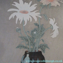 Load image into Gallery viewer, Urushibara Colour WoodBlock Entitled Daises. Pencil Signed
