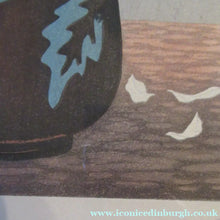Load image into Gallery viewer, Urushibara Colour WoodBlock Entitled Daises. Pencil Signed
