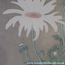Load image into Gallery viewer, Urushibara Colour WoodBlock Entitled Daises. Pencil Signed
