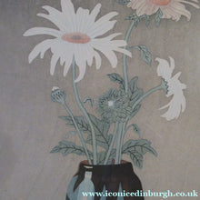 Load image into Gallery viewer, Urushibara Colour WoodBlock Entitled Daises. Pencil Signed
