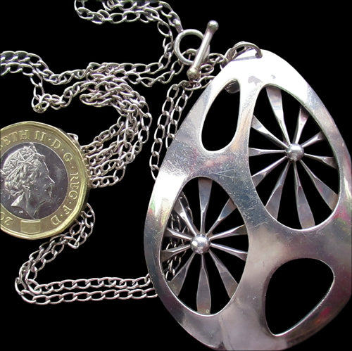 Gordon William Stevens 1970s Brutalist Modernist Pendant. Edinburgh Pendant