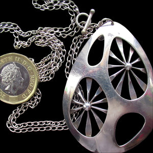 Gordon William Stevens 1970s Brutalist Modernist Pendant. Edinburgh Pendant
