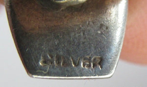 Vintage Scottish Silver Cufflinks. Signed John Hart with Viking and Celtic Patterns