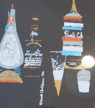 Load image into Gallery viewer, 1950s American Screenprint by Ronald Julius Christensen Entitled Bottles
