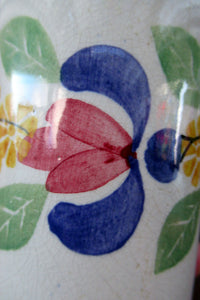 Heron, Kirkcaldy Methven Antique Scottish Pottery Beaker
