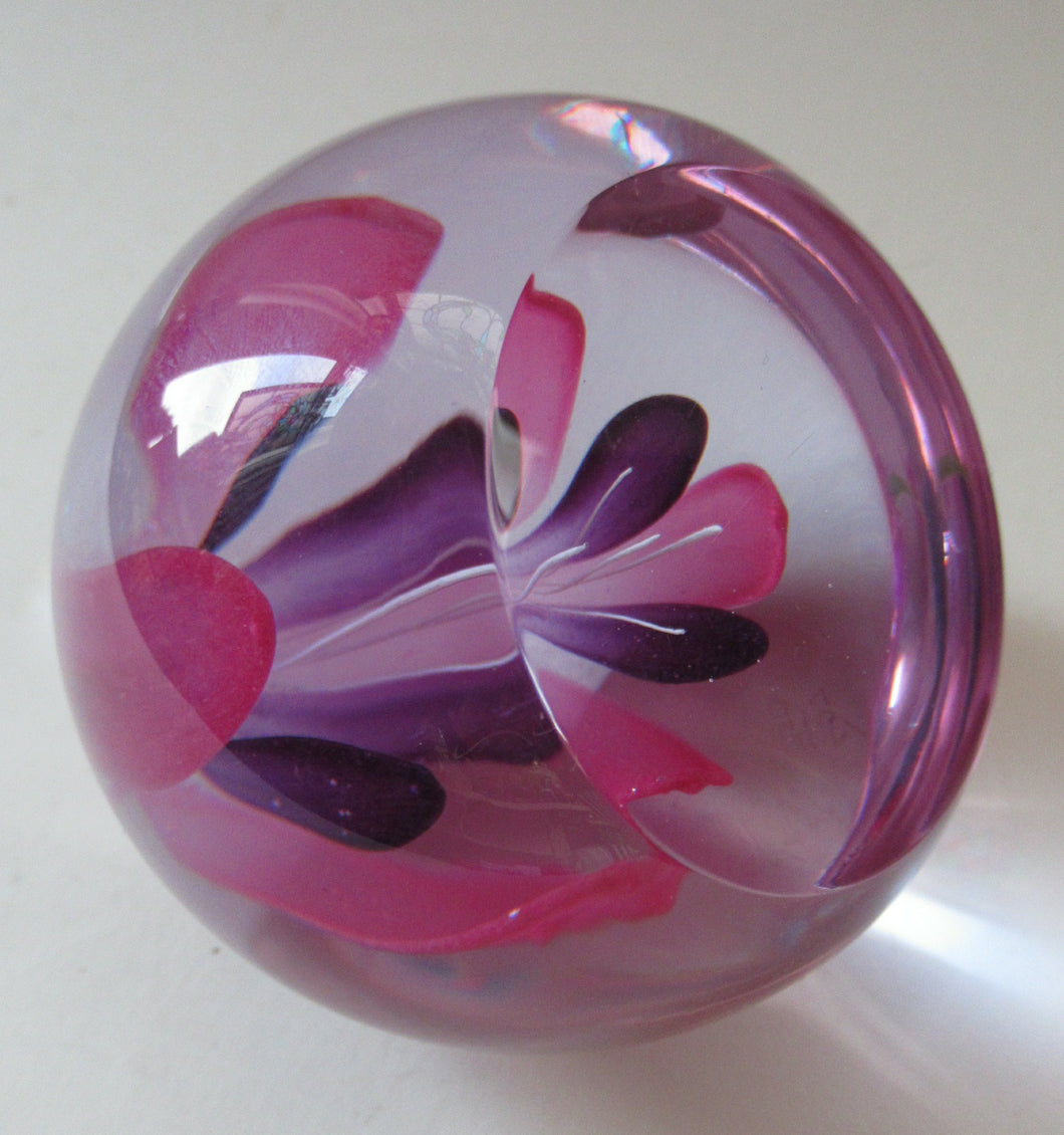 Caithness Paperweight Pot Pourri 1990s Limited Edition.