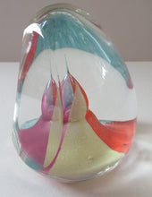 Load image into Gallery viewer, Vintage 1992 Caithness Paperweight Istanbul Limited Edition Harlequin Colours
